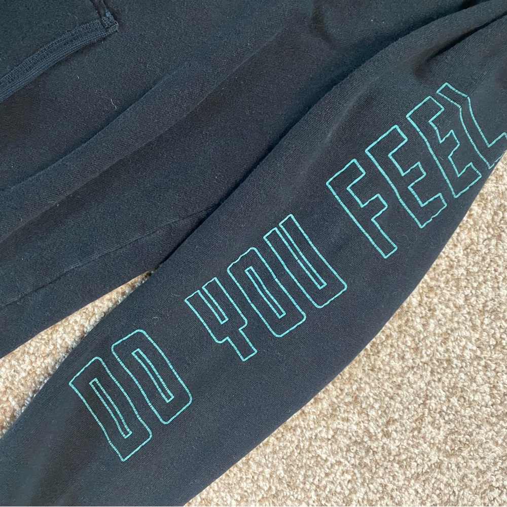 Fitz & The Tantrums 2009 Tour Hoodie, Medium Black Zip Up Concert Band Merch GUC - Picture 7 of 12
